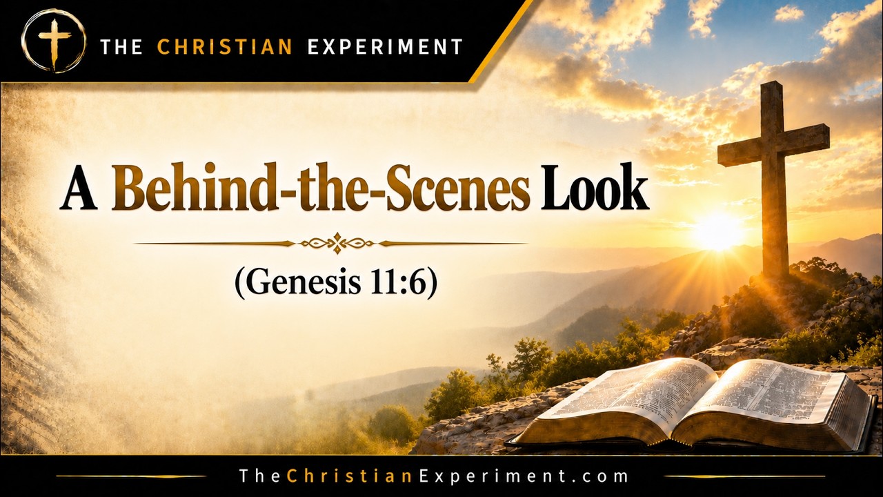 A Behind the Scenes Look (Genesis 11:6)